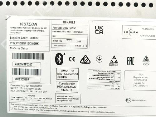 Electronic module RENAULT MASTER III Van (FV) 2.3 dCi 145 FWD (FV0E, FV0F, FV0H, FV02, FV0M, FV0S,... | BP30082363M83 