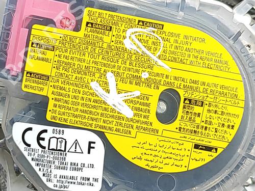 Front left seatbelt SUBARU OUTBACK (BS) 2.0 D AWD (BSD) | BP33392479I26  - Image 5