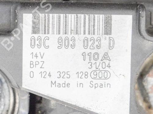 Alternator AUDI A3 (8P1) 1.6 FSI | BP6756453M7 