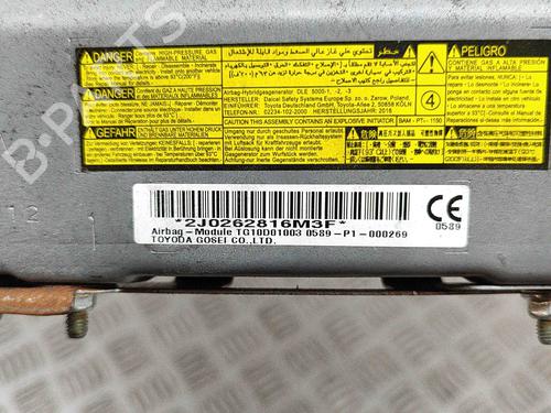 Knee airbag TOYOTA AVENSIS Saloon (_T27_) 1.6 D4-D (WWT270_) | BP21187493C50 