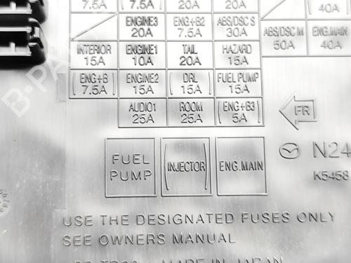 Fuse box MAZDA MX-5 IV (ND__) 2.0 (ND2E, ND6E) | BP37402698E1 - Image 9