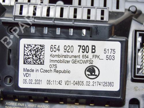 Instrument cluster SKODA KAMIQ (NW4) 1.0 TSI | BP27758407C47 