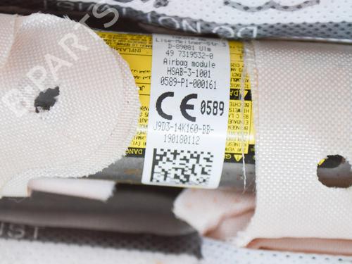 Left curtain airbag JAGUAR I-PACE (X590) EV400 AWD | BP27760280C11 