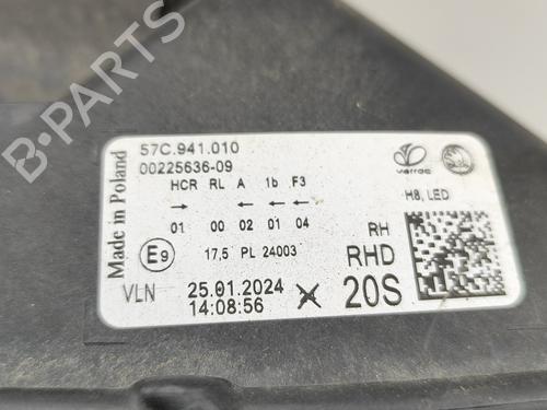 Right headlight SKODA KAROQ (NU7, ND7) 1.0 TSI | BP29391970C29 