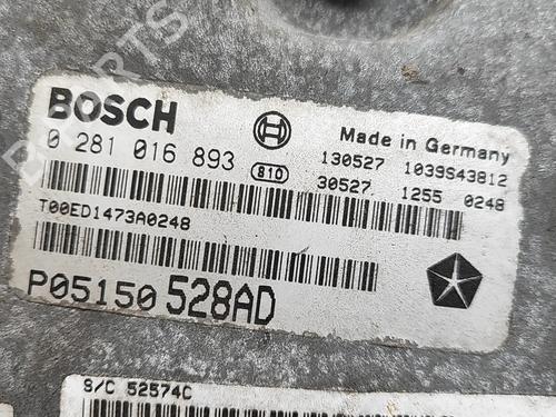 Engine control unit (ECU) CHRYSLER GRAND VOYAGER V (RT) 2.8 CRD | BP38071459M57 - Image 6