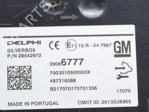 Electronic module OPEL MOKKA / MOKKA X (J13) 1.4 (_76) | BP12525420M83 