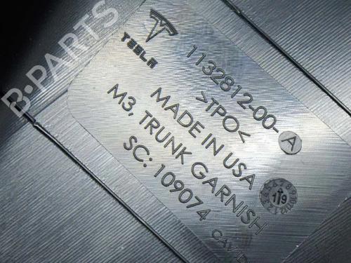 Boot lining TESLA MODEL 3 (5YJ3) EV | BP27748272I3