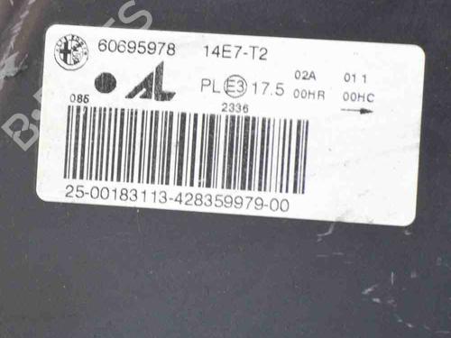 Left headlight ALFA ROMEO BRERA (939_) 2.4 JTDM 20V (939DXD1B, 939DXD12) | BP29485938C28 
