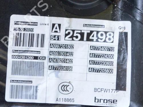 Front right window mechanism MERCEDES-BENZ A-CLASS (W177) A 220 d (177.014) | BP27757251C23 - Image 6