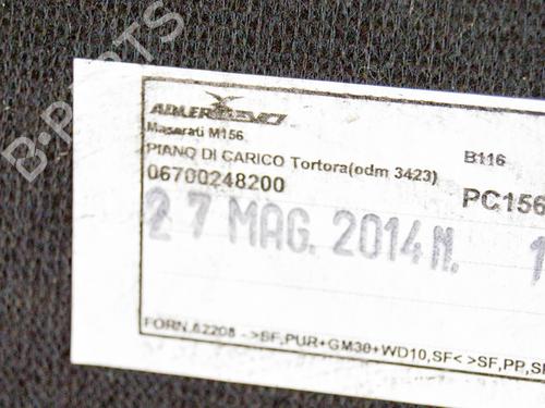Luggage compartment floor MASERATI QUATTROPORTE VI 3.0 S Q4 | BP14648467I33 