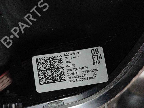 Steering wheel VW PASSAT B8 (3G2, CB2) 1.6 TDI | BP20676259C49 