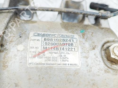 AC compressor ISUZU D-MAX II (TFR, TFS) 2.5 CRDi 4x4 (TFS86J) | BP38730731M34 - Image 5