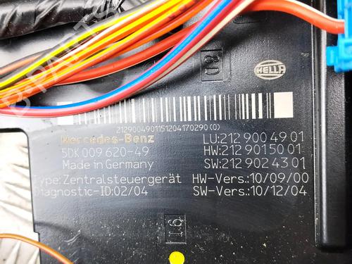 Fuse box MERCEDES-BENZ E-CLASS (W212) E 220 CDI / BlueTEC (212.001, 212.002) | BP39958589E1 - Image 7