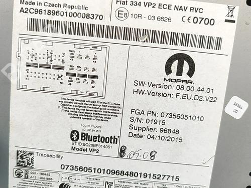 Electronic module FIAT 500X (334_) 1.6 D Multijet (334AXA1B, 334AXA11) | BP33847275M83  - Image 7