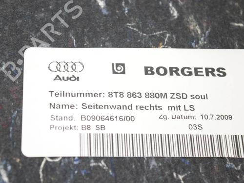 Boot lining AUDI A5 Sportback (8TA) 2.7 TDI | BP33369254I3 - Image 5
