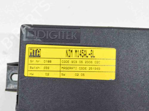 Electronic module MASERATI GRAN TURISMO I 4.7 | BP10400205M83 