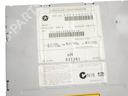 Module électronique JEEP CHEROKEE (KK) 2.8 CRD 4x4 | BP30244114M83 