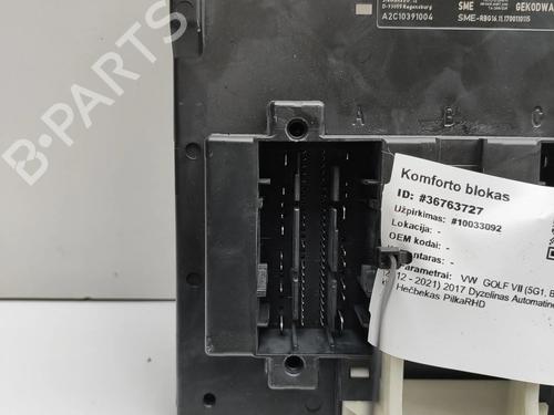 Electronic module VW GOLF VII (5G1, BQ1, BE1, BE2) 2.0 GTD | BP37583827M83  - Image 5