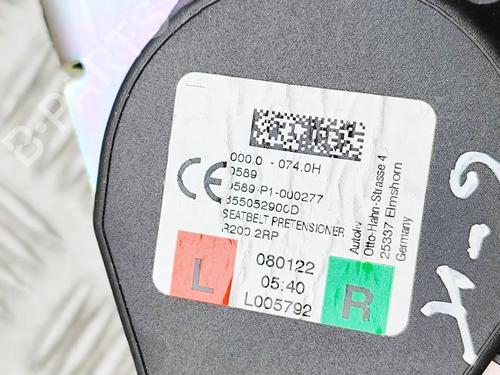 Rear left seatbelt VOLVO C40 (539) Recharge AWD | BP30621084I29 - Image 7