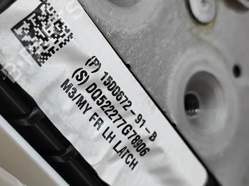 Front left lock TESLA MODEL 3 (5YJ3) EV | BP27765406C98  - Image 6