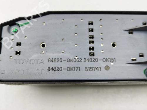 Right front window switch TOYOTA HILUX VII Pickup (_N1_, _N2_, _N3_) 3.0 D-4D 4WD (KUN26) | BP32213523I26