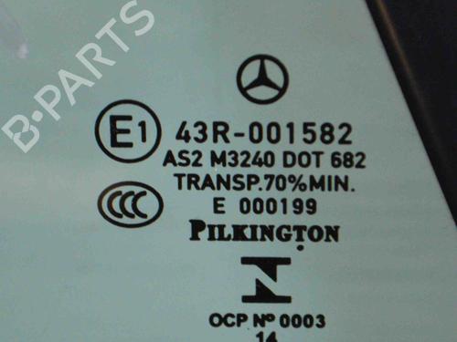 Rear right quarter glass MERCEDES-BENZ SLK (R172) 250 CDI / d (172.403) | BP6747649C92