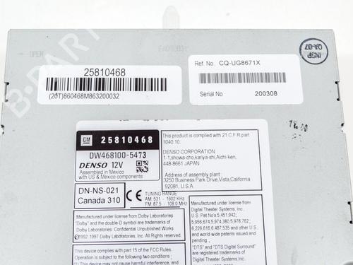 Modulo electronico CADILLAC SRX 3.6 | BP27752175M83 