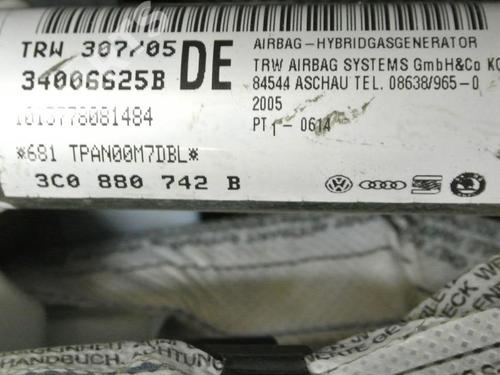 Right curtain airbag VW PASSAT B6 (3C2) 1.6 TDI | BP6715519C12 