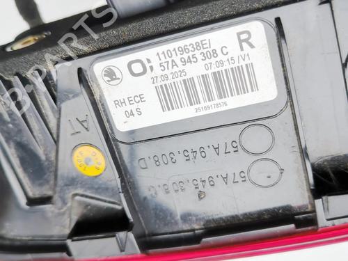 Right tailgate light SKODA KAROQ (NU7, ND7) 1.5 TSI | BP39590809C80 - Image 6
