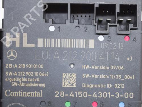 Electronic module MERCEDES-BENZ E-CLASS (W212) E 220 CDI | BP10368311M83 