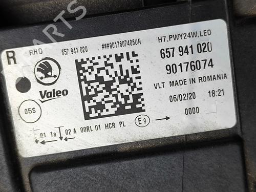 Right headlight SKODA SCALA (NW1) 1.0 TSI | BP33374271C29 - Image 8