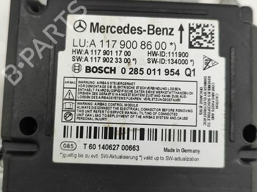 ECU airbags MERCEDES-BENZ A-CLASS (W176) A 160 CDI / d (176.011) | BP27608212M53 