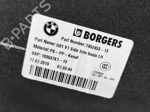 Boot lining BMW X3 (G01, F97, G08) xDrive M40 i | BP29487651I3 