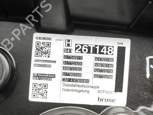 Front right window mechanism MERCEDES-BENZ GLA (H247) GLA 200 d (247.712) | BP32142980C23 