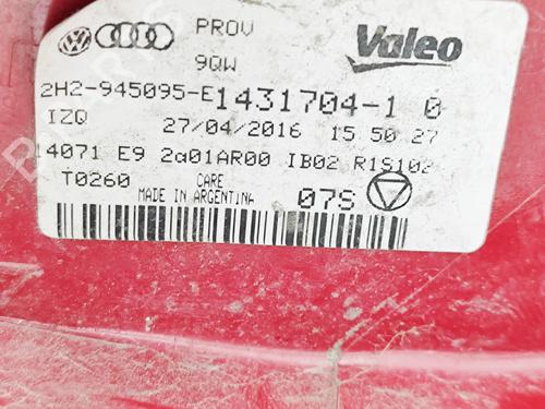 Left taillight VW AMAROK (2HA, 2HB, S1B, S6B, S7A, S7B, AGD) 2.0 BiTDI 4motion | BP31314941C34