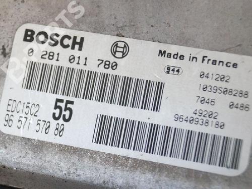 Engine control unit (ECU) CITROËN C8 (EA_, EB_) 2.2 HDi | BP6733814M57 