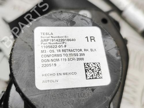 Front right seatbelt TESLA MODEL 3 (5YJ3) EV | BP36186502I25  - Image 7