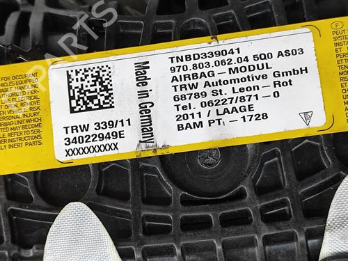 Knee airbag PORSCHE PANAMERA (970) 3.6 4 | BP27803896C50 