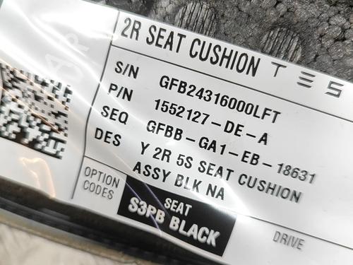 Rear seat TESLA MODEL Y (5YJY) EV Performance All-wheel Drive | BP34701414C17  - Image 10