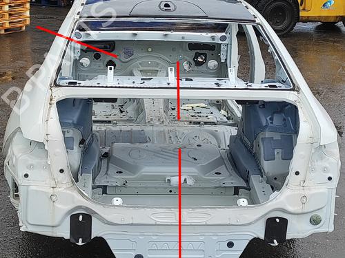 Sidevegg venstre Sidevegg venstre BMW 5 (G60, G90, G68) i5 eDrive40 (340 hp) 34347493 34347493