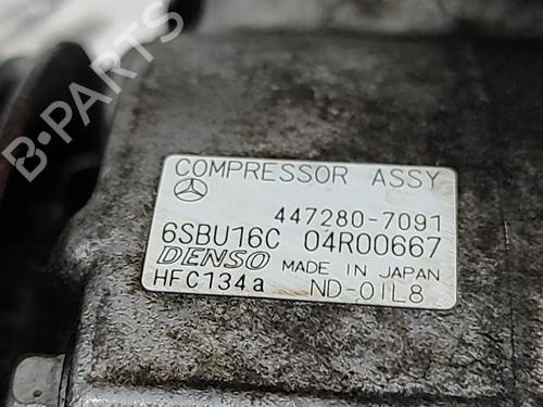 AC compressor MERCEDES-BENZ SLK (R172) 250 CDI / d (172.403) | BP24820688M34 