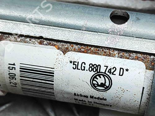 Right curtain airbag SKODA ENYAQ iV SUV (5AZ) 60 | BP29487938C12 
