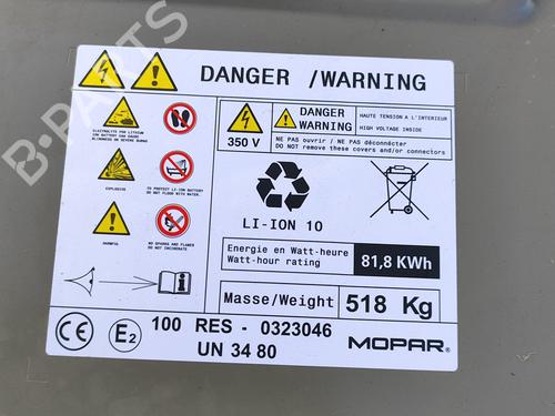 Battery PEUGEOT 3008 III (KA_, KB_, KC_) e-210 (KCZKZX) | BP28558316E11