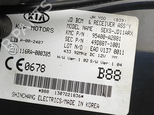 Electronic module KIA CEE'D (JD) 1.6 CRDi 110 | BP30005352M83 - Image 6
