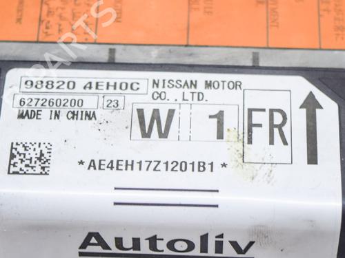 Kollisjonspute styreenhet NISSAN QASHQAI II SUV (J11, J11_) 1.2 DIG-T | BP6771263M53 