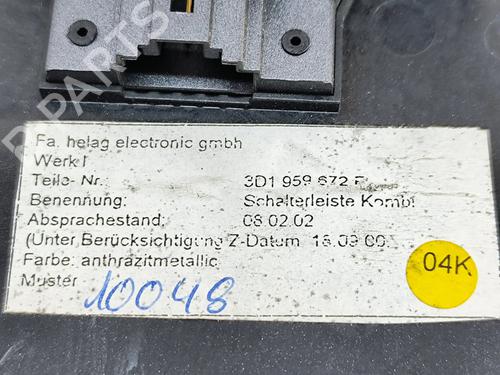 Switch VW PHAETON (3D1, 3D2, 3D3, 3D4, 3D6, 3D7, 3D8, 3D9) 6.0 W12 4motion | BP24307777I30 