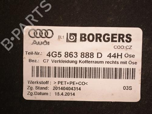 Boot lining AUDI A6 C7 (4G2, 4GC) 3.0 TDI quattro | BP30227514I3