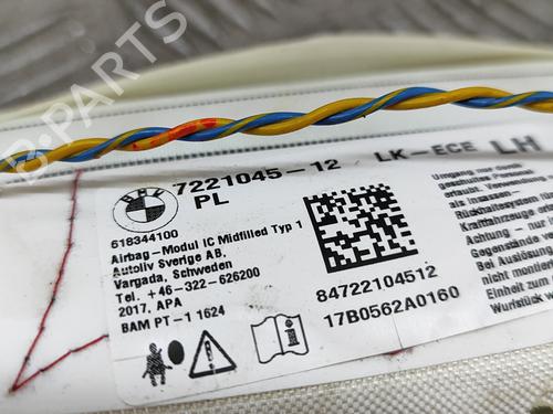 Left curtain airbag BMW 3 Touring (F31) 335 d xDrive | BP26239901C11 