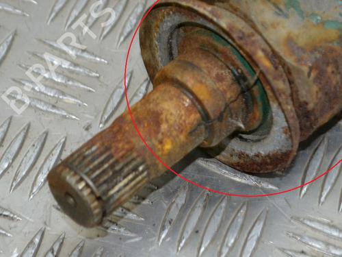Left rear driveshaft MITSUBISHI OUTLANDER I (CU_W) 2.0 4WD (CU2W) | BP7698318M40 