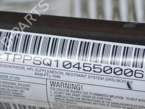 Right curtain airbag JEEP GRAND CHEROKEE III (WH, WK) 3.0 CRD 4x4 | BP10072020C12 